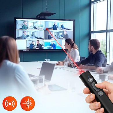 Delton LP21 Wireless Presenter Remote, Laser Pointer (DLP21)