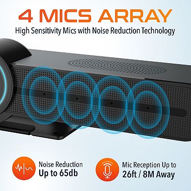 Delton C75 PTZ AI Tracking 4K Webcam