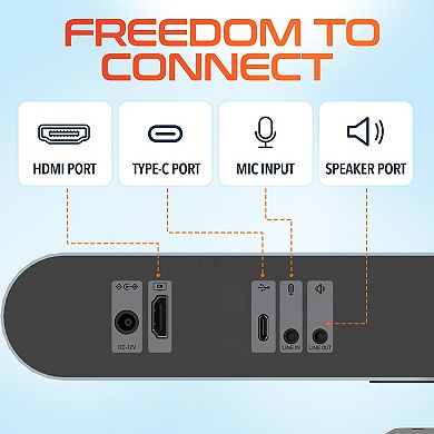 Delton C75 PTZ AI Tracking 4K Webcam