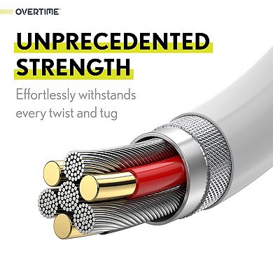 MFI Certified USB C to Lightning 6ft Cable, Fast Charging (OTDCIPUSBTC6WHX3)