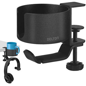 Delton H22 Desk Cup Holder & Headphone Stand (DHSCH22)
