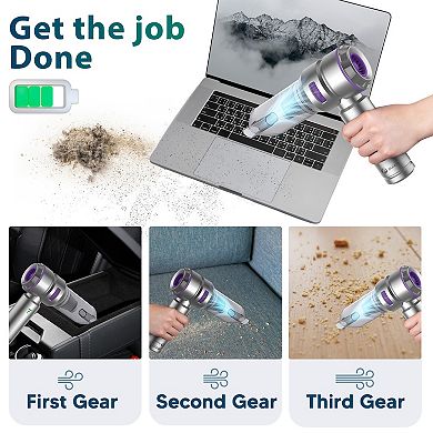 Purely C220 Portable Vacuum with Case