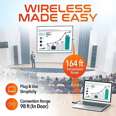 Delton E2 Wireless HDMI Transmitter and Receiver