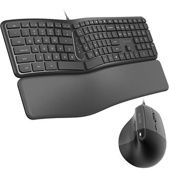 Delton USB KB250 Ergo Keyboard and S38