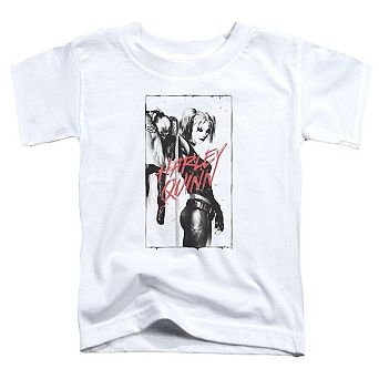 Batman Inked Quinn Short Sleeve Toddler T-Shirt