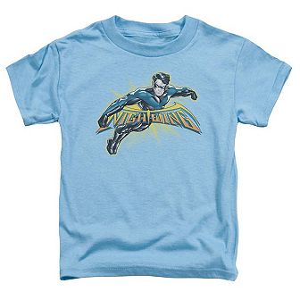 Batman Nightwing Burst Short Sleeve Toddler T-Shirt