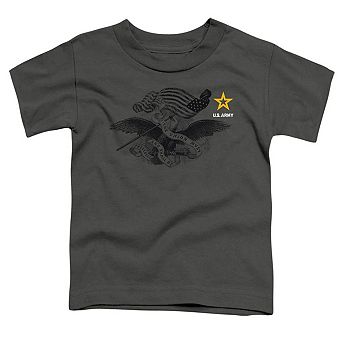 U.S. ARMY Left Chest Short Sleeve Toddler Tee