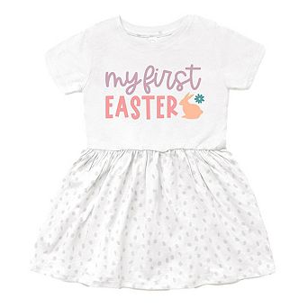 My First Easter Bunny Infant Girl Dress