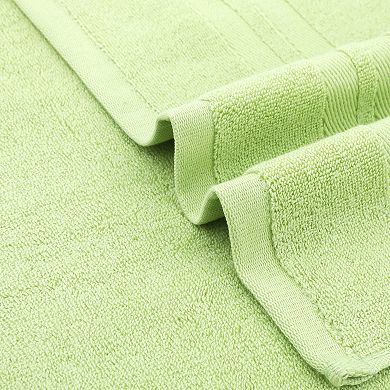 Striped Hand Towels, Cotton Soft Absorbent Bathroom Towel for Hand Drying 2 Pack