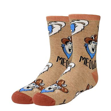 Kid's Crew Socks - Meowdy Kids Crew Socks