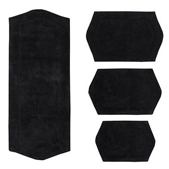 Home Weavers Waterford Collection 100% Cotton Tufted Bath Rug, Extra Soft & Absorbent Bath Rug