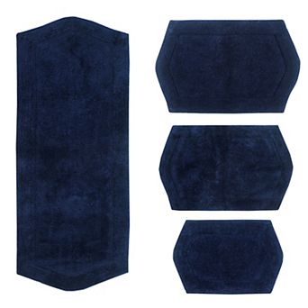 Home Weavers Waterford Collection 100% Cotton Tufted Bath Rug, Extra Soft & Absorbent Bath Rug