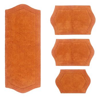 Home Weavers Waterford Collection 100% Cotton Tufted Bath Rug, Extra Soft & Absorbent Bath Rug