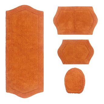 Home Weavers Waterford Collection 100% Cotton Tufted Bath Rug, Extra Soft & Absorbent Bath Rug