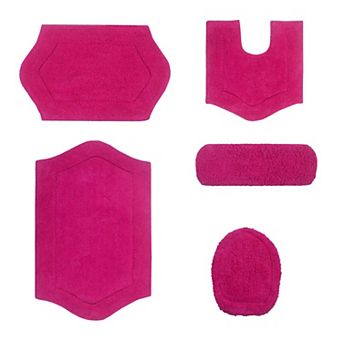 Home Weavers Waterford Collection 100% Cotton Tufted Bath Rug, Extra Soft & Absorbent Bath Rug