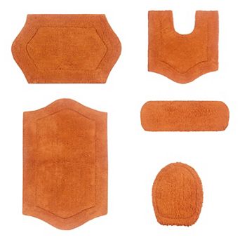 Home Weavers Waterford Collection 100% Cotton Tufted Bath Rug, Extra Soft & Absorbent Bath Rug