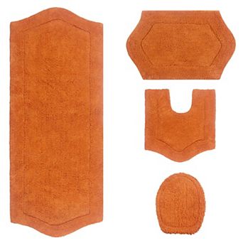 Home Weavers Waterford Collection 100% Cotton Tufted Bath Rug, Extra Soft & Absorbent Bath Rug