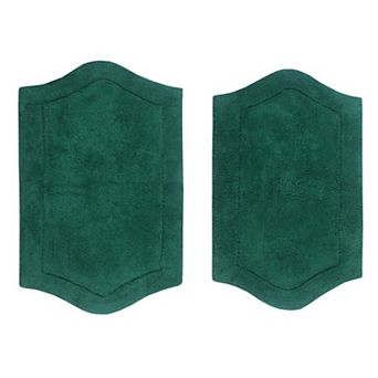 Home Weavers Waterford Collection 100% Cotton Tufted Bath Rug, Extra Soft & Absorbent Bath Rug
