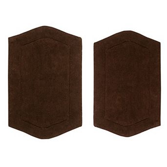 Home Weavers Waterford Collection 100% Cotton Tufted Bath Rug, Extra Soft & Absorbent Bath Rug