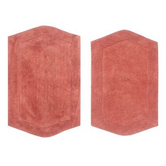 Home Weavers Waterford Collection 100% Cotton Tufted Bath Rug, Extra Soft & Absorbent Bath Rug