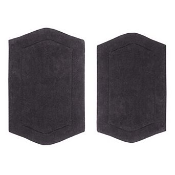 Home Weavers Waterford Collection 100% Cotton Tufted Bath Rug, Extra Soft & Absorbent Bath Rug