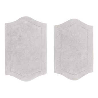 Home Weavers Waterford Collection 100% Cotton Tufted Bath Rug, Extra Soft & Absorbent Bath Rug