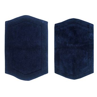 Home Weavers Waterford Collection 100% Cotton Tufted Bath Rug, Extra Soft & Absorbent Bath Rug