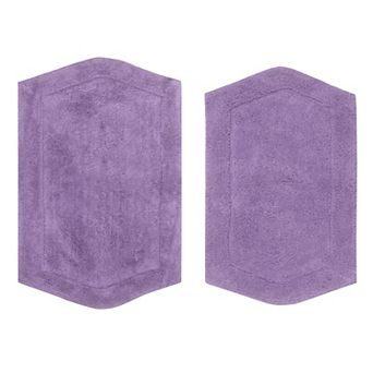 Home Weavers Waterford Collection 100% Cotton Tufted Bath Rug, Extra Soft & Absorbent Bath Rug