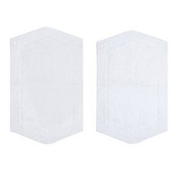 Home Weavers Waterford Collection 100% Cotton Tufted Bath Rug, Extra Soft & Absorbent Bath Rug