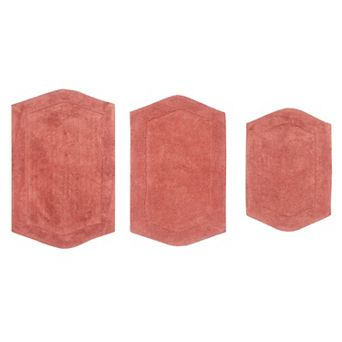 Home Weavers Waterford Collection 100% Cotton Tufted Bath Rug, Extra Soft & Absorbent Bath Rug