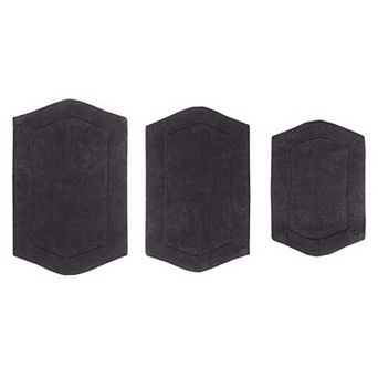 Home Weavers Waterford Collection 100% Cotton Tufted Bath Rug, Extra Soft & Absorbent Bath Rug