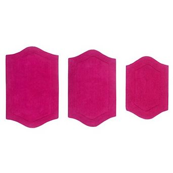 Home Weavers Waterford Collection 100% Cotton Tufted Bath Rug, Extra Soft & Absorbent Bath Rug