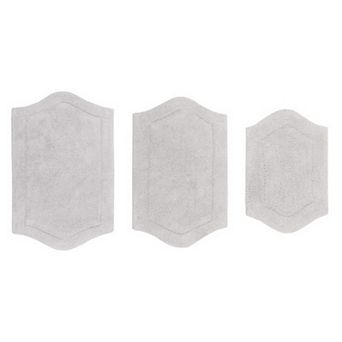 Home Weavers Waterford Collection 100% Cotton Tufted Bath Rug, Extra Soft & Absorbent Bath Rug