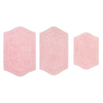 Home Weavers Waterford Collection 100% Cotton Tufted Bath Rug, Extra Soft & Absorbent Bath Rug