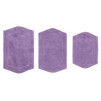 Home Weavers Waterford Collection 100% Cotton Tufted Bath Rug, Extra Soft & Absorbent Bath Rug