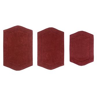 Home Weavers Waterford Collection 100% Cotton Tufted Bath Rug, Extra Soft & Absorbent Bath Rug