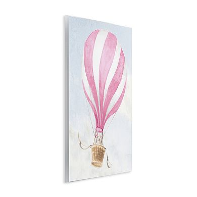 Stupell Home Decor Rabbit in Pink Balloon Wall Plaque