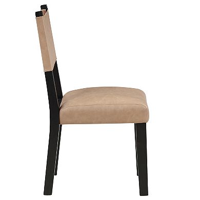 Steve Silver Co. Faux Leather Dining Chair