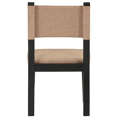 Steve Silver Co. Faux Leather Dining Chair