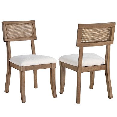 Steve Silver Co. Colvin Cane Boucle Dining Chair