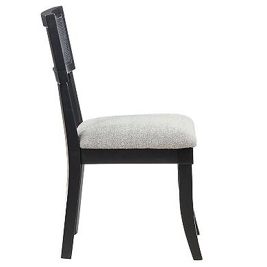 Steve Silver Co. Colvin Cane Boucle Dining Chair
