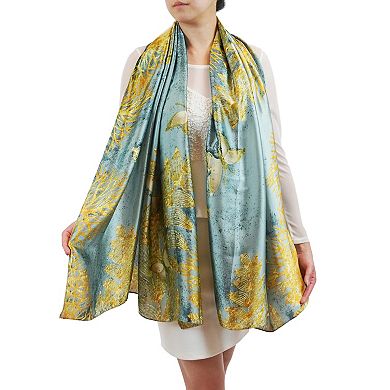 Women's Mellow World Luxurious Patterned Wrap Scarf
