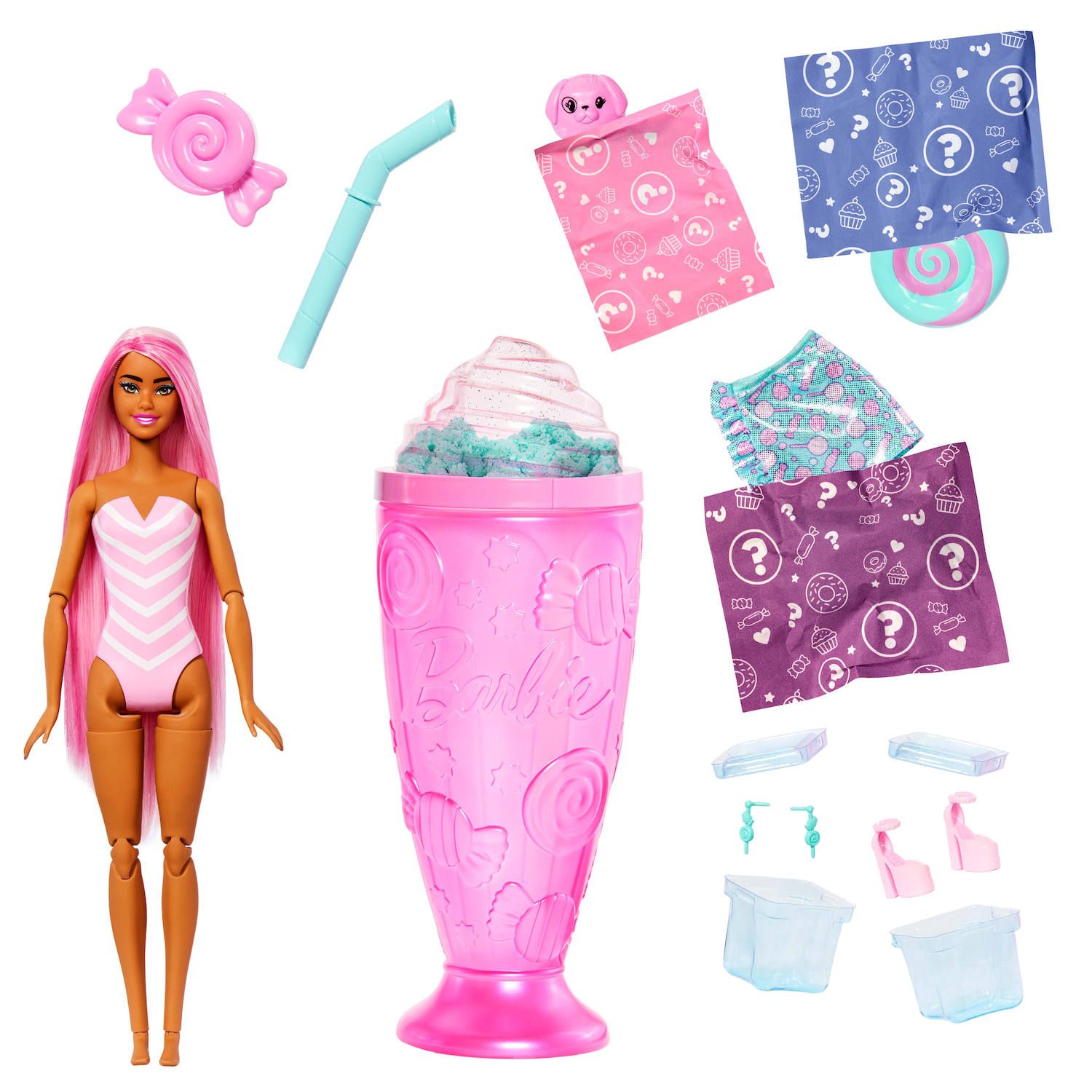 Детские куклы Barbie Pop Reveal Treat Series Doll & Accessories Set - Styles May Vary — фото 4