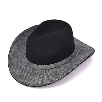Women's Mellow World Rhinestone Brim Cowboy Hat