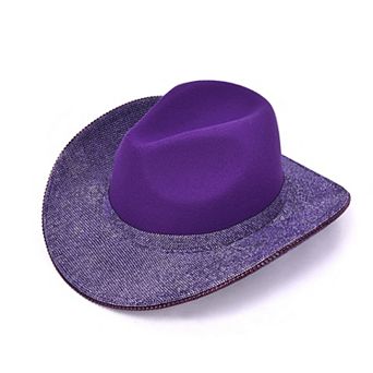 Women's Mellow World Rhinestone Brim Cowboy Hat