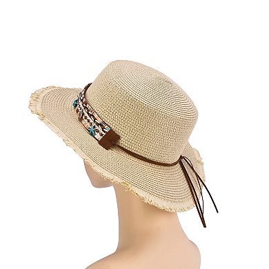 Women's Mellow World Wide Brim Boater Hat