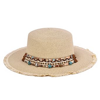Women's Mellow World Wide Brim Boater Hat