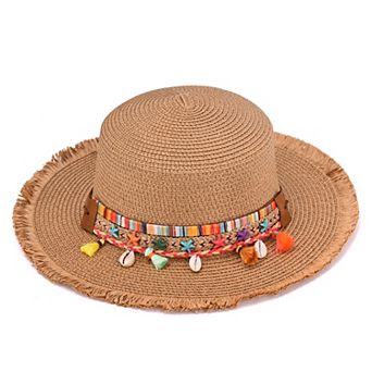 Women's Mellow World Wide Brim Boater Hat