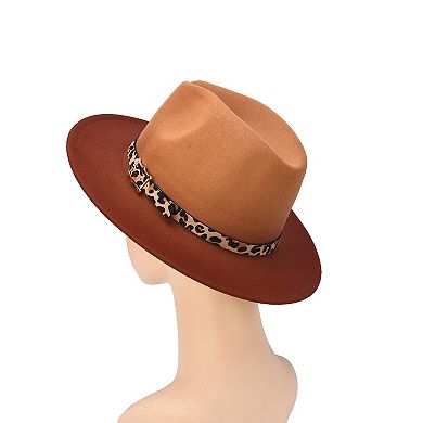 Women's Mellow World Leopard Belt Band Hat