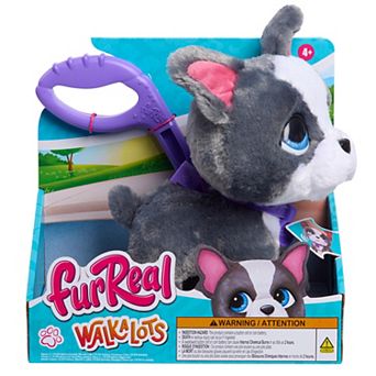 Just Play furReal Walk-A-Lots Interactive French Bulldog Plush Toy